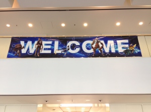 The Welcoming Banner disguised by avatars from Playstation Games